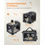 81.0x58.0x58.0cm Fabric Vehicle Travel Carrier