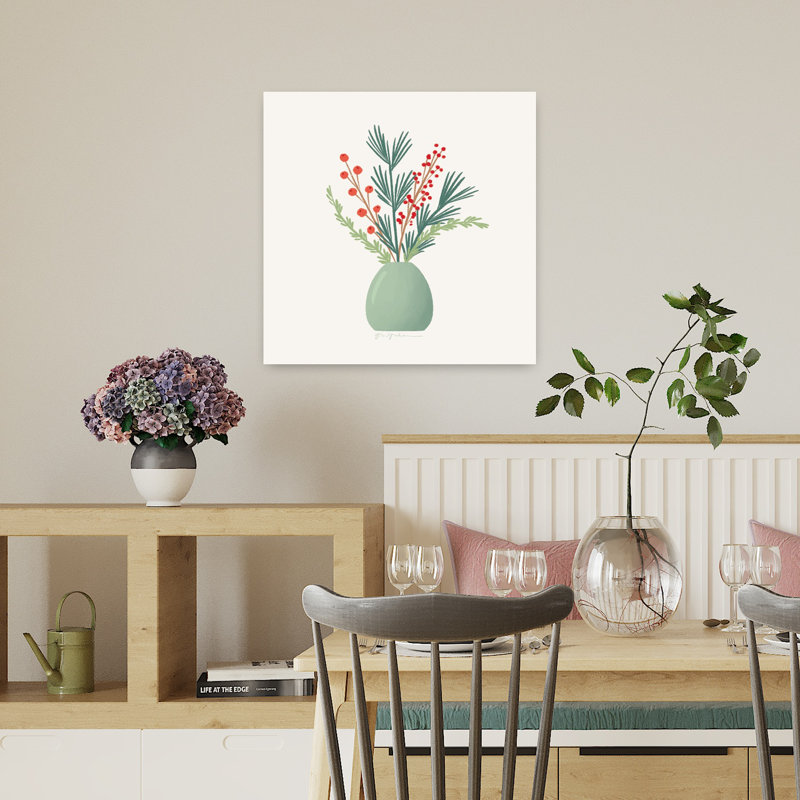 Winter Arrangements VIII by Gia Graham - Wrapped Canvas Print, 45.72 cm H x 45.72 cm W