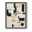 ABSTRACT Series CCCCL XXIV - Impression encadrée de qualité supérieure - Prêt à être accroché - Aucun clou requis-1342419866-1342419841