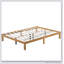 Structure de lit plateforme en bois, aucun sommier requis, support de lattes en bois robuste, assemblage facile