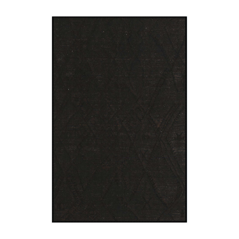Wool Abstract Indoor Rug, Rectangle 5' x 8'
