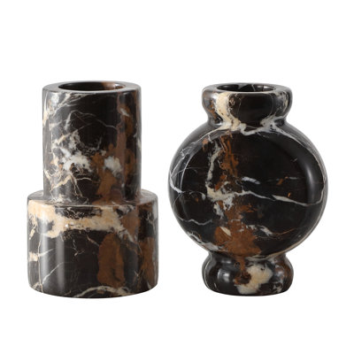 Ensemble de vases en marbre Marrero