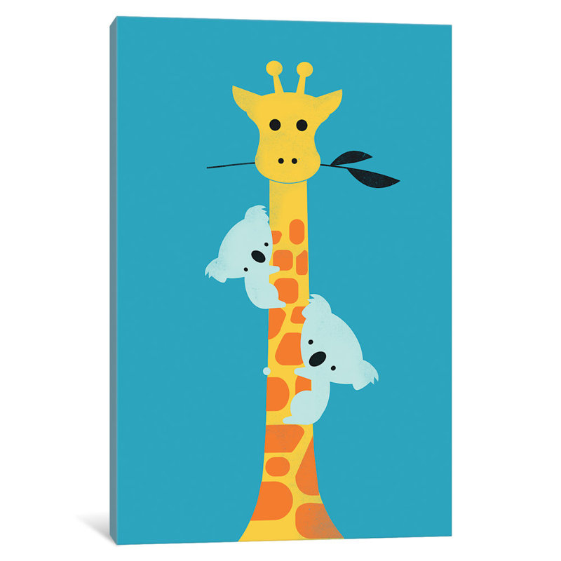 « i be your tree »-impression sur toile tendue, H 26 po x l 18 po x P 1,5 po, Toile encadrée noire, Pas de tapis