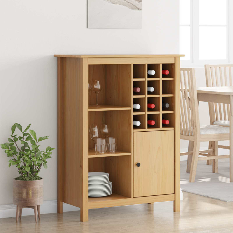 79.5cm Solid Wood Home Bar