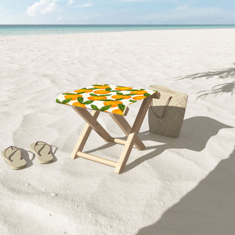 Tabouret de camping pliant