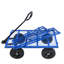 Les chariots de chariot de jardin pour outils facilitent le transport du bois de chauffage