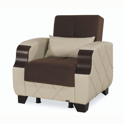 Fauteuil convertible avec rangement Primenest Marabella