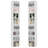 Brenya 8-Tier Thin and Tall Bookshelf with Open Adjustable Shelf-562450329