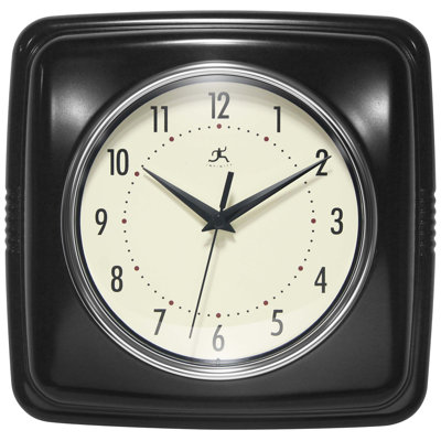 Orrwell Square Plastic Wall Clock