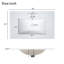Meuble-lavabo de 30 pouces avec lavabo en céramique, porte à fermeture en douceur et tablettes réglables-1733361914