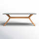 Amira 87'' Ceramic Outdoor Dining Table