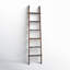 Rustic 6ft Tall Blanket Ladder, Decorative Freestanding Ladder For Storage - 19" x 2" x 76"-940195354