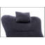 Chaise berçante rembourrée Teddy avec design ergonomique et dossier haut pour des sièges confortables