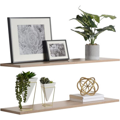 2 Piece Wall Shelf Set
