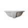 Wells Sinkware Rhythm Series 14'' Ceramic Oval Bathroom Sink with Overflow