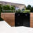 Backyard Discovery Tuscany Solid Wood Pergola (Bamboo/Pumice)