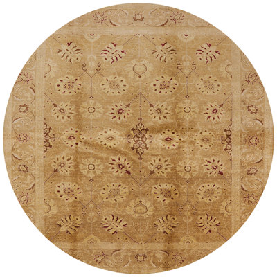 Tapis brun ivoire Gamsaragan