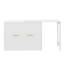 Lit simple escamotable mural avec bureau mobile, lit escamotable avec coussin escamotable