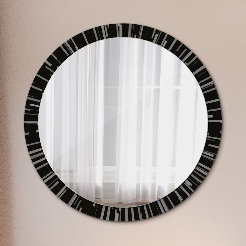 Huldar Glass Flat Wall Mirror