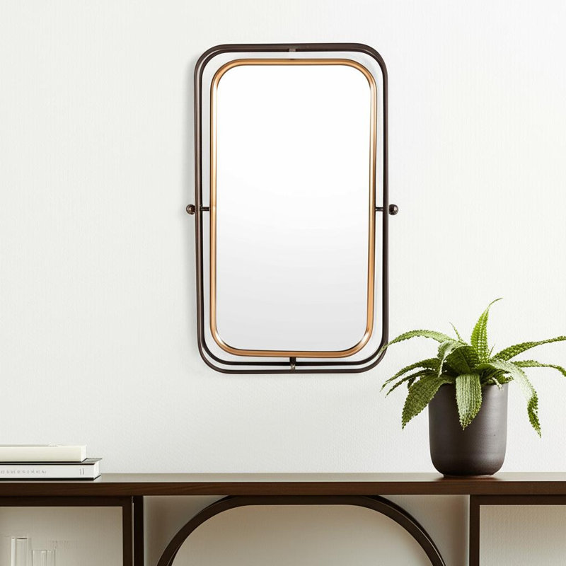 Miroir décoratif industriel Bryanna
