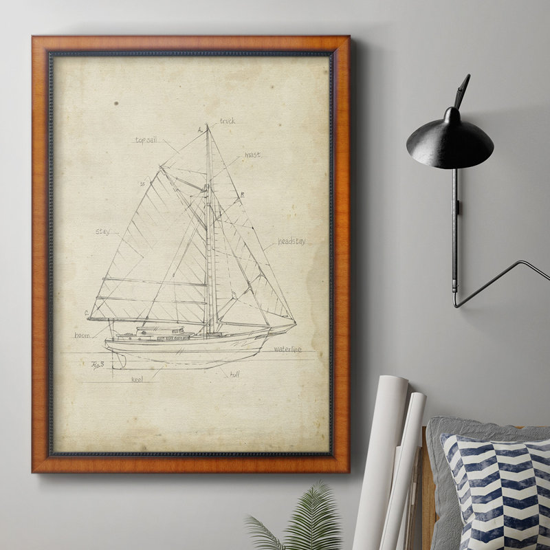 Single Picture Frame Print on Canvas, 36" H x 24" W x 2.5" D