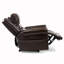 Leather With Nailhead Double Power Recliner