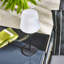 Lummus Black Outdoor Table Light