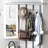 Hall Tree 35.4'' Wide with Shoe Storage and Mirror-633834834