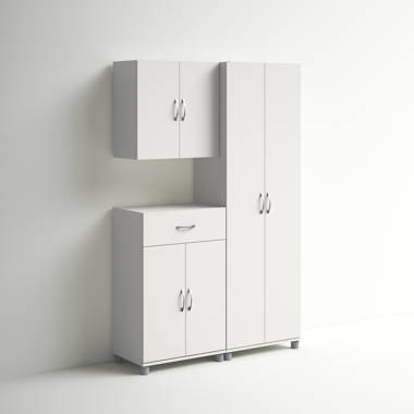 Waco 6 Piece Storage Cabinet Set WFX Utility Finish: White