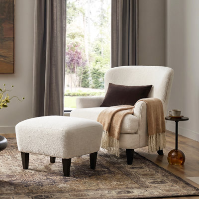 Kamiyla 33'' Wide Armchair and Ottoman
