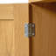 Armoire de rangement haute et cintrée avec station de recharge et tablettes ajustables-135400612