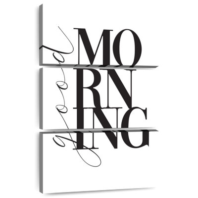 Tergel Good Morning Typography