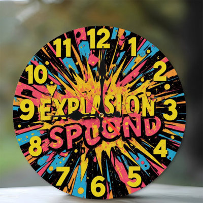 Explasion Splond Burst Clock