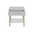 Whitman - Square End Table - White
