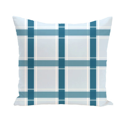 Housse et insert de coussin rectangulaire d'extérieur Criss Cross