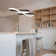 LED Pendant Light 1-Bulb Dimmable With Remote Control Music Symbol Design Ivy