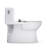 TOTO Redington One-Piece Elongated 1.28 GPF WASHLET+ and Auto Flush Ready Universal Height Toilet with CEFIONTECT and SS234 SoftClose Seat, Cotton White - MS672234CEFG#01