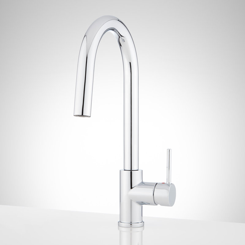 Ravenel Single Handle Kitchen Faucet, Chrome