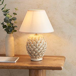 Layered Leaf Table Lamp