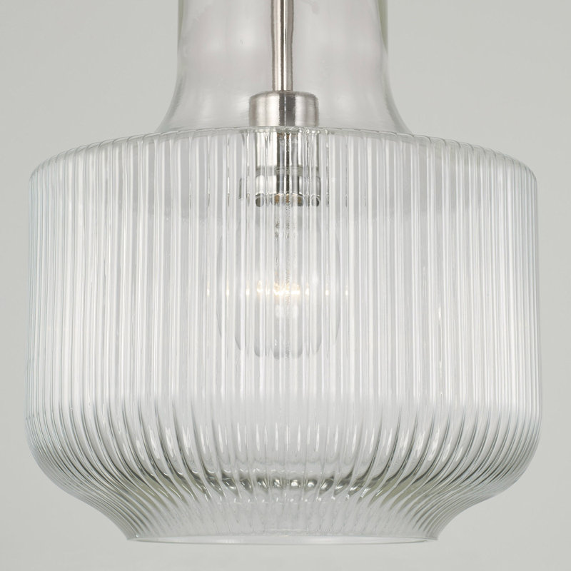Altera 1 - Light Single Pendant, Polished Nickel