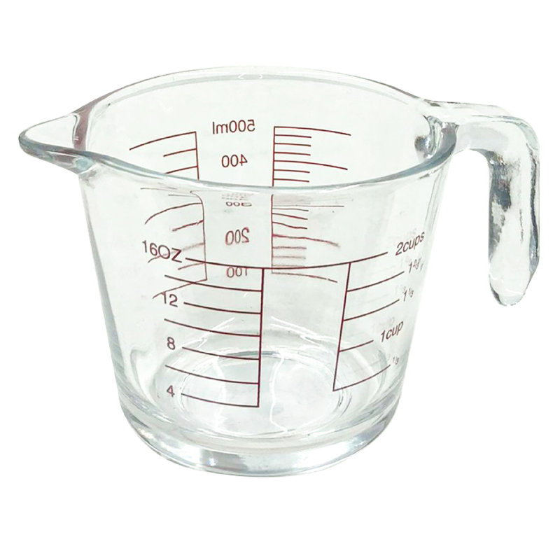 16.9 Oz Measuring Cup - Glass, 16oz
