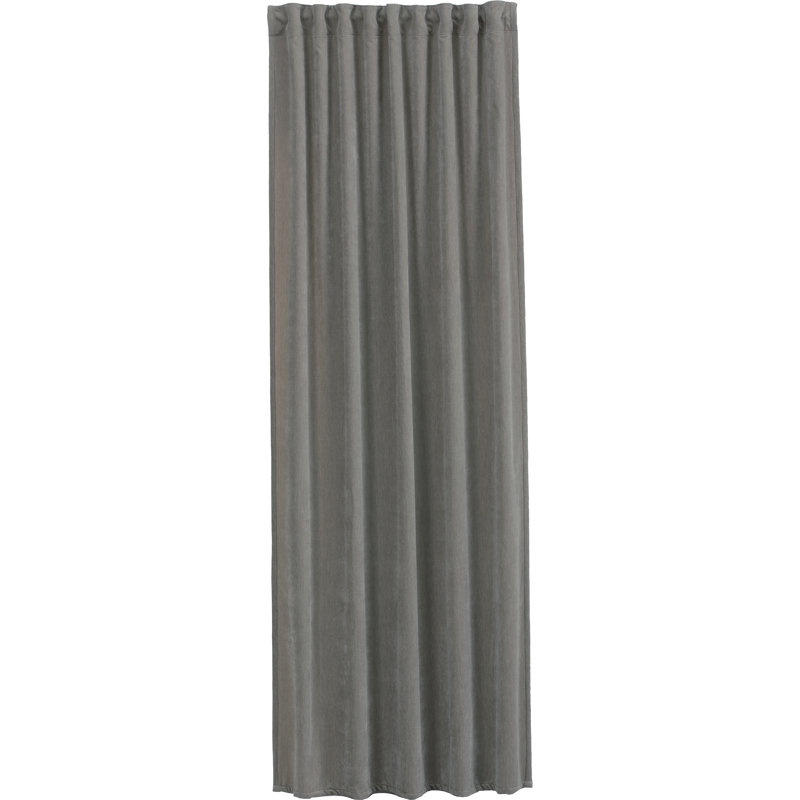 Lochridge Room Darkening Curtain, Grey