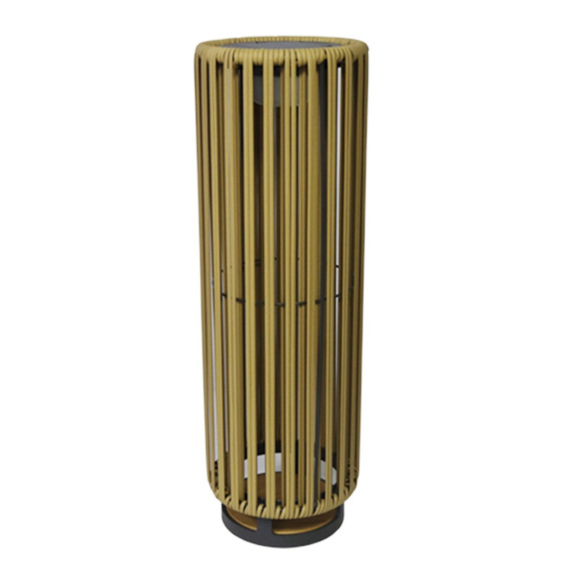 Rattan Table Lamp, 65 cm H x 21.5 cm W x 21.5 cm D
