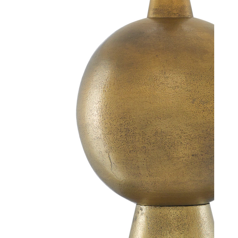 Rami Table Lamp, Antique Brass