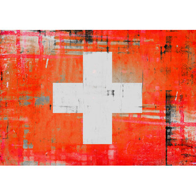 « swiss » par parvez taj,, reproduction d’art sur toile tendue