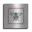 «August Grove®» par Bee Stamp Bright par Courtney Prahl, art mural en métal-1229132237