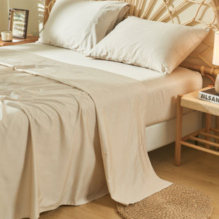 DOZ Long Staple Sateen Sheet Set No Flat Sheet