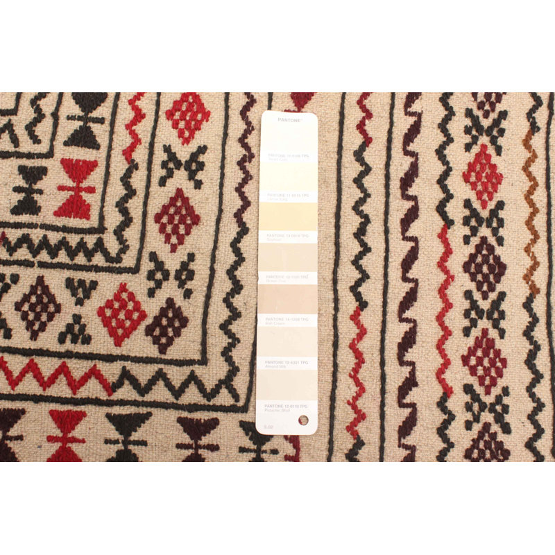 Tapisserie crème Brill Kilim 3 pi 10 po x 6 pi 0 po