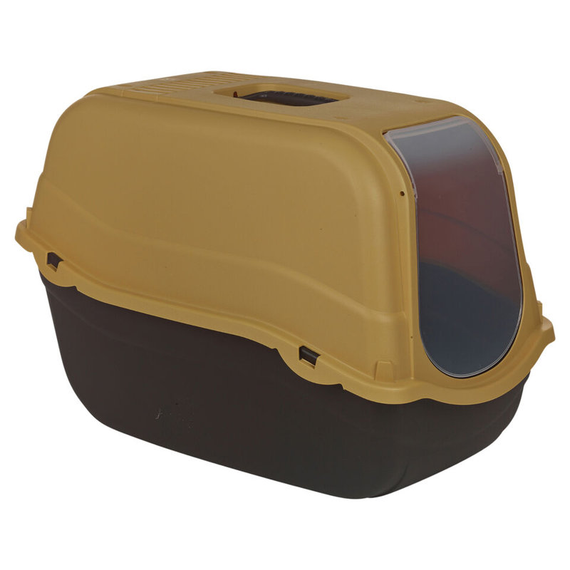 Plastic Litter Box Enclosure, Yellow Top