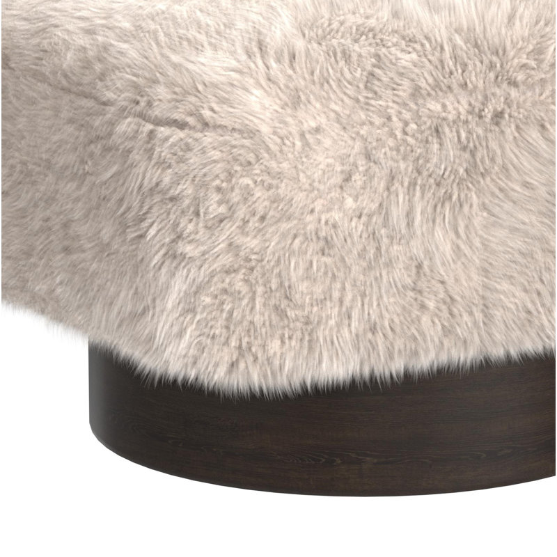 Arboles Diella 30'' Wide Swivel Slipper Chair